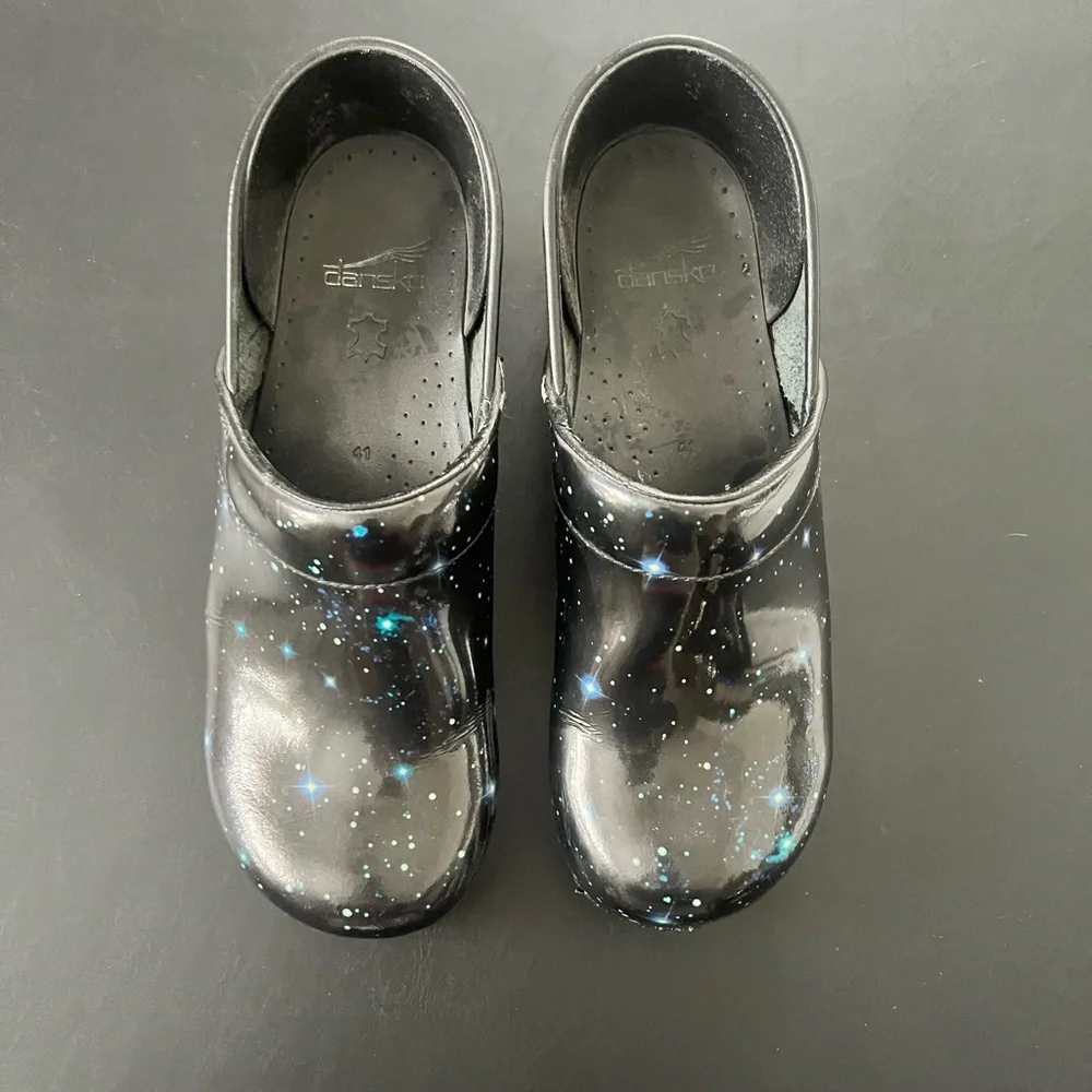Dansko Starry Clogs - Picture 1 of 4